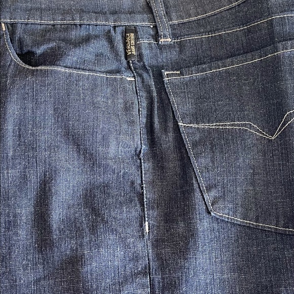 Vintage VERSACE blue jean with a LOGO JEANS - Picture 6 of 11